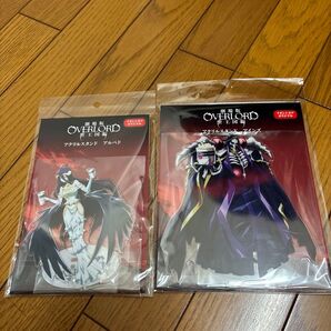 劇場版OVERLORD オーバーロード聖王国編 アクリルスタンド、アインズ・アルベド (イオンシネマオリジナル限定品)