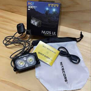 NITECORE ナイトコア NU25 MCT UL - 400ルーメン 箱潰し