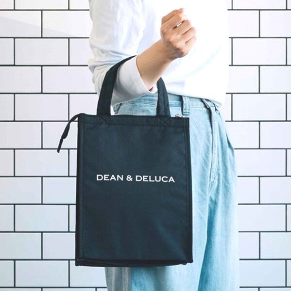 ディーンアンドデルーカ クーラーバッグ ブラック M 保冷カバン DEAN DELUCA 保冷バッグ
