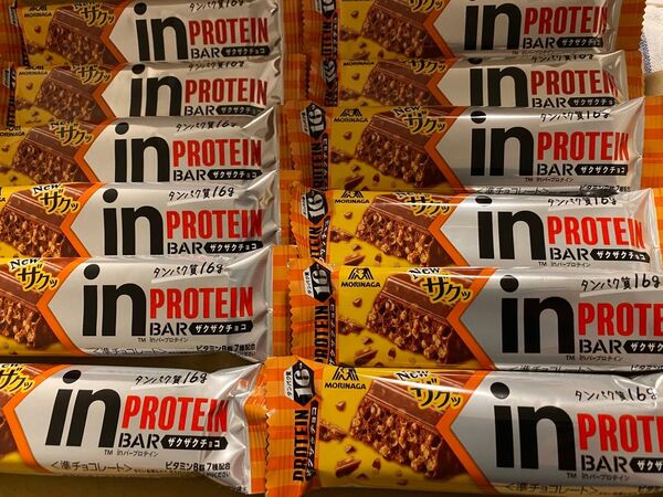 森永製菓inPROTEINバー ザクザクチョコ 12本