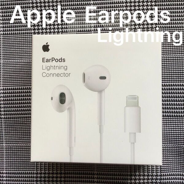 未開封 Apple EarPods Lightning Connector iPhoneイヤホン A1748 MMTN2J