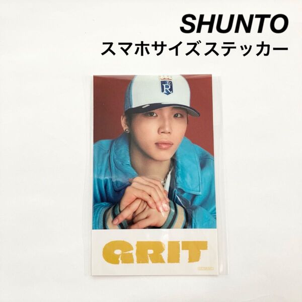 BE:FIRST GRIT スマホサイズステッカー シュント SHUNTO