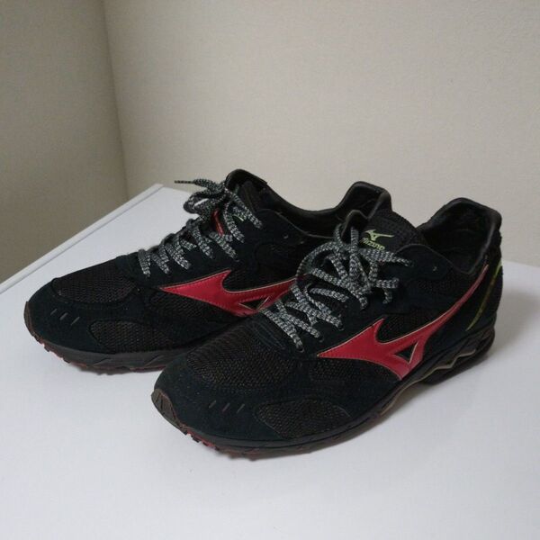 mizuno 26cm wave spacer 黒 赤ライン(管MZ14)