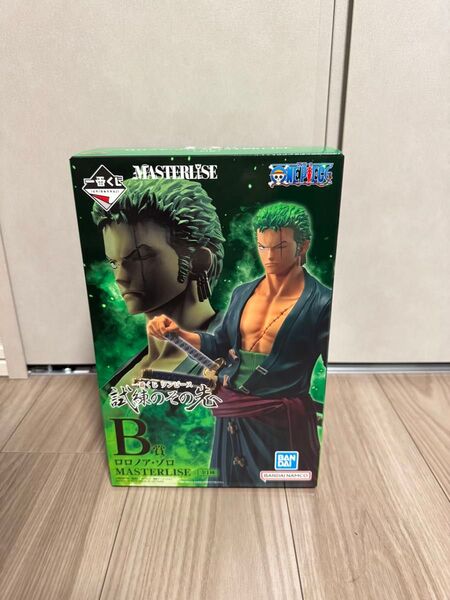 一番くじ ワンピース 試練のその先へ B賞 ロロノア・ゾロ MASTERLISE