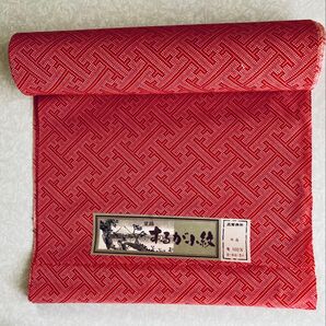 # 朱赤系 するが小紋 反物 素材(毛)
