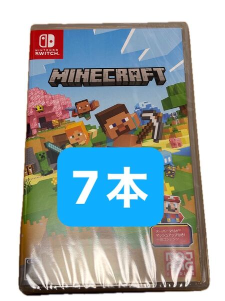 Nintendo Switch ニンテンドースイッチ Minecraft マインクラフト 7本