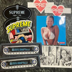 supreme ステッカー 9枚セット ロゴ入り イラスト まとめ売り