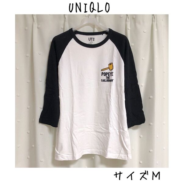 美品)UNIQLO POPEYE THE SAILORMAN Tシャツ M