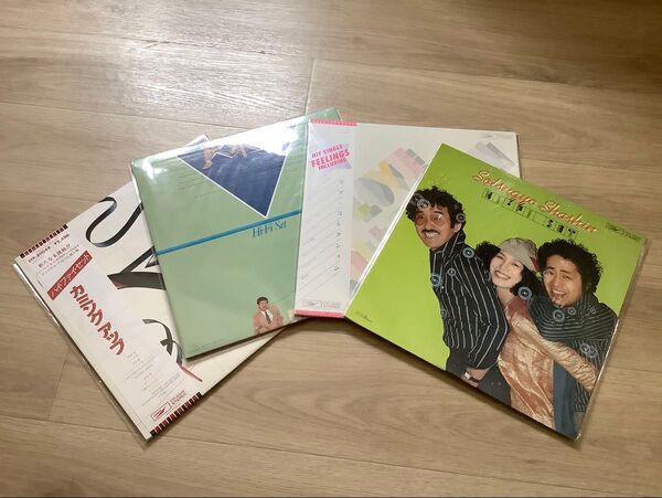 ハイファイセット LPレコード4枚セット