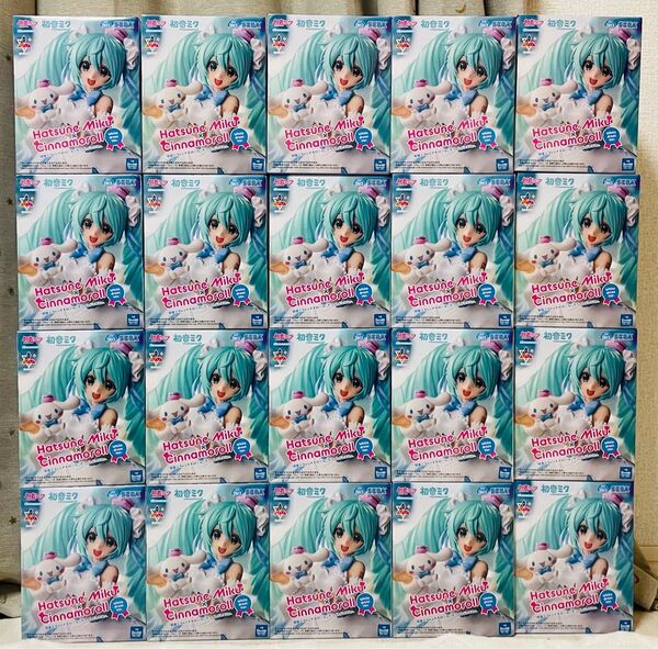 初音ミク ルミナスタ シナモロール サンリオ フィギュア シナモンロール Luminasta