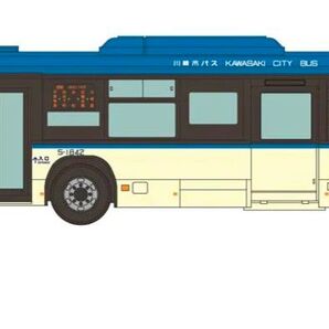 バスコレクション川崎市営バススペシャル塩浜営業所 S-1842号車:いすゞエルガノンステップ(旧型N尺)
