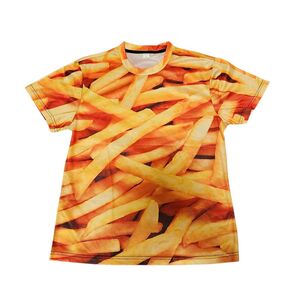 《新品》フライドポテト 半袖 Tシャツ Sサイズ POTATO shirt ユニーク unique