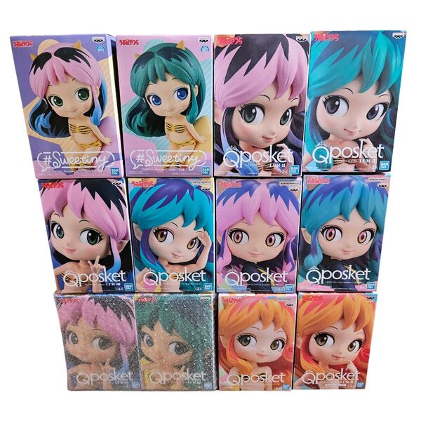 Qposket うる星やつら ラム キューポスケット フィギュア figure 12体セット