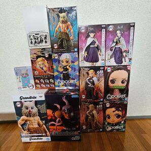 鬼滅の刃 フィギュア 13個セット ひっかけ 伊之助 すやすやオンザケーブル(6個)