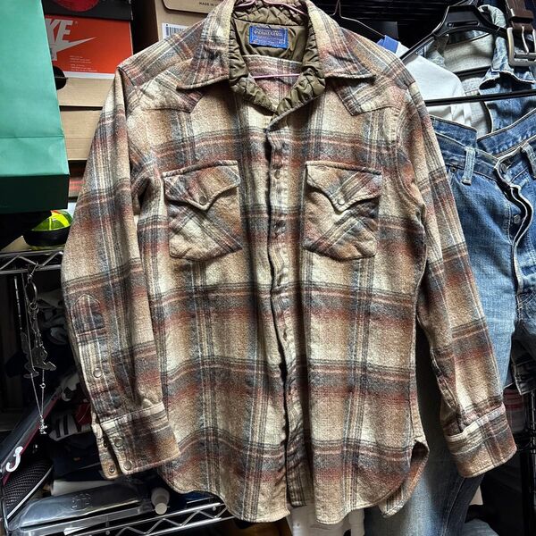 PENDLETON(ペンドルトン) ウールシャツ 70’sビンテージ USA製