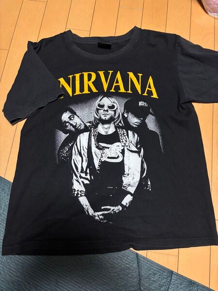 Nirvana ニルヴァーナ Tシャツ バンT M バンドTシャツ 黒