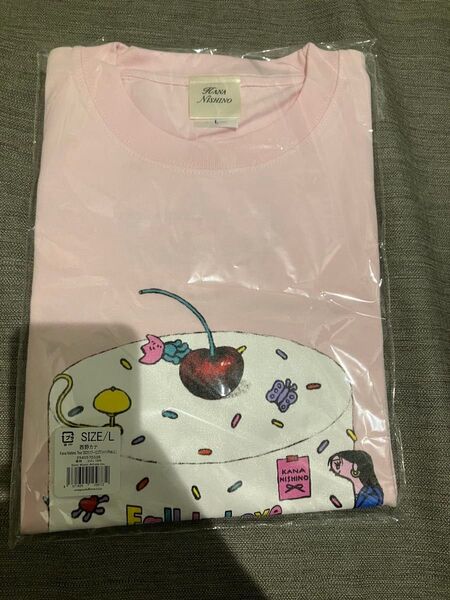 西野カナ グッズ 新品未開封 Tシャツ Lサイズ