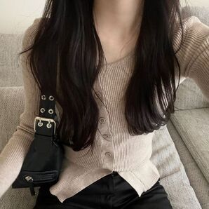 shein トップス ベージュ オフショル