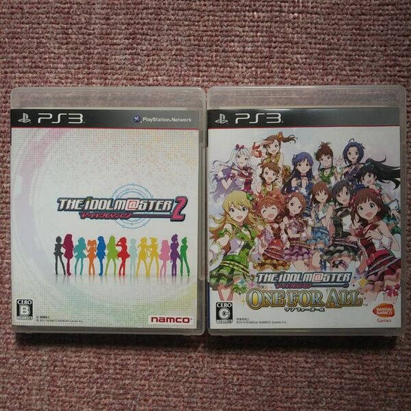 【PS3】 アイドルマスター2&アイドルマスター ワンフォーオール2本セット(バラ売り不可)