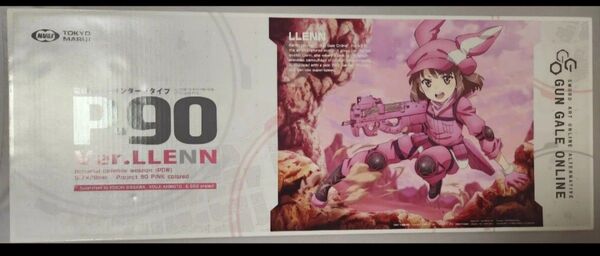 ガンゲイルオンライン P90 Ver.LLENN 東京マルイ LLENN バージョン レン GGO バッテリー、充電器付き