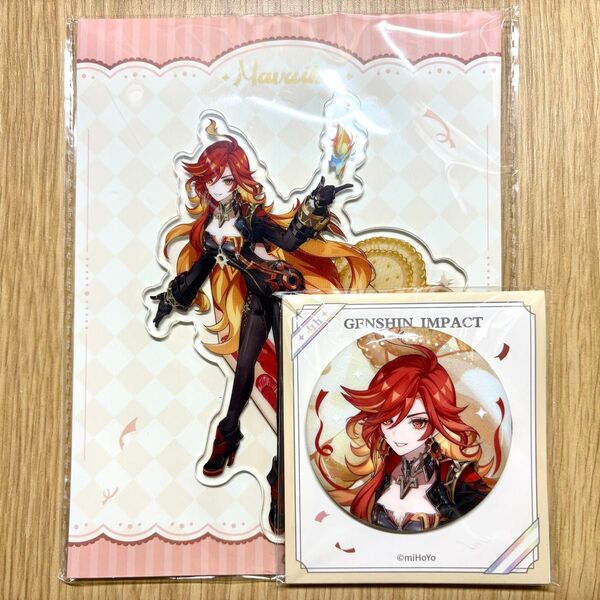 原神 マーヴィカ 周年 アクリルスタンド アクスタ 缶バッジ