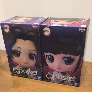鬼滅の刃 Qposket フィギュア 胡蝶しのぶ・栗花落カナヲ 2体セット