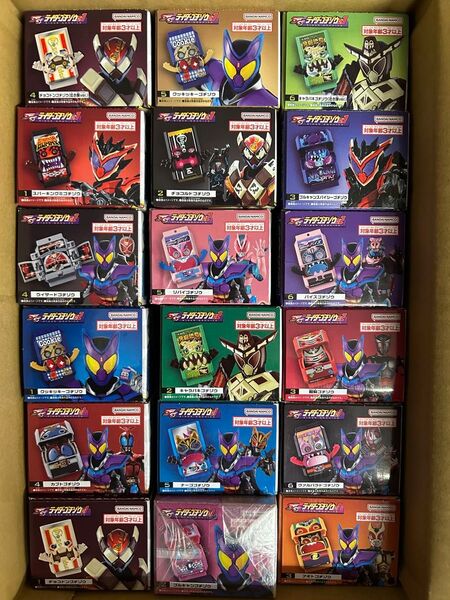 仮面ライダーガヴ SGライダーゴチゾウシリーズ 01~03 フルコンプ 18個セット 新品未開封品