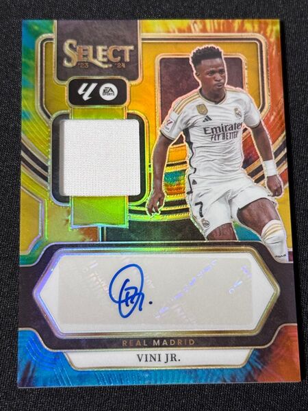 15シリ Vinicius Jr Auto Real Madrid ヴィニシウス 直筆サインカード
