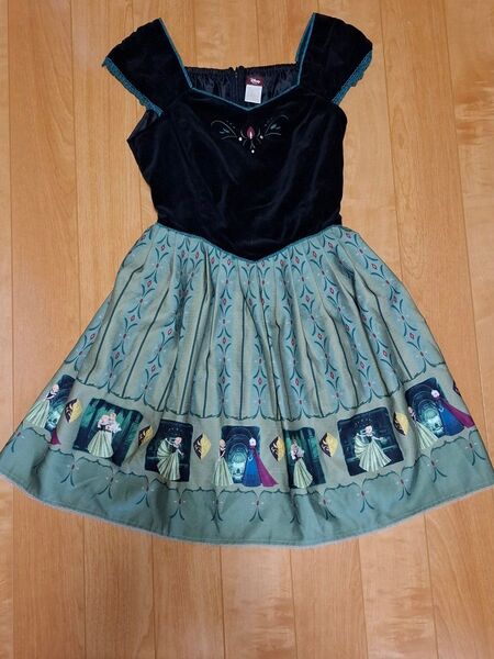 シークレットハニー ディズニー アナと雪の女王 アナドレス風 ワンピース 美品