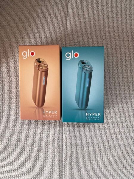 【送料無料】glo hyper グロー ハイパー(ローズゴールド、マラカイト・ティール)加熱式タバコ × 2個【新品製品未登録品】