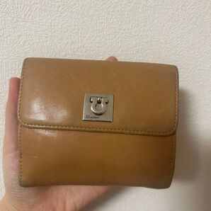 Salvatore Ferragamo 二つ折り財布 ブラウン