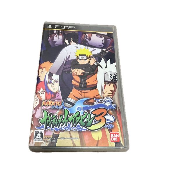 【PSP】 NARUTO -ナルト- 疾風伝 ナルティメットアクセル3