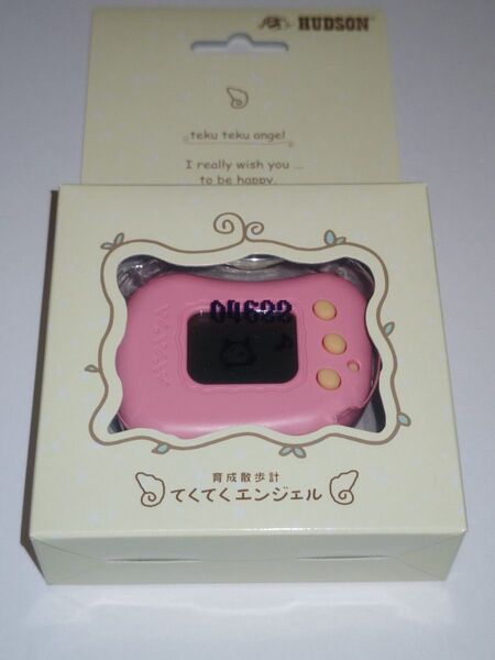 (新品未開封未使用)てくてくエンジェル ピンク ハドソン 万歩計