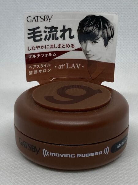 ギャツビー ムービングラバー ヘアワックス マルチフォルム ミニサイズ15g クリアフローラルの香り 整髪料 マンダム