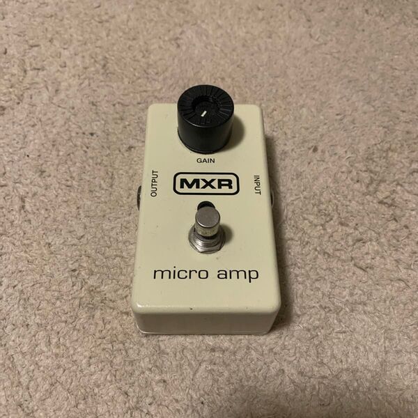 MXR micro amp エフェクター