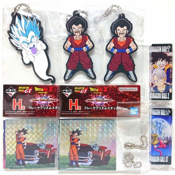 一番くじ ドラゴンボール VS オムニバスアルティメット G賞 H賞 I賞 ラバーストラップ ステッカー チャーム 未開封 7点