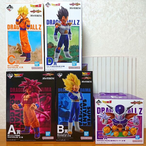 一番くじ ドラゴンボール VS オムニバス CROSS フィギュア A賞 B賞 C賞 D賞 E賞 I賞 ポスター 未開封 16点