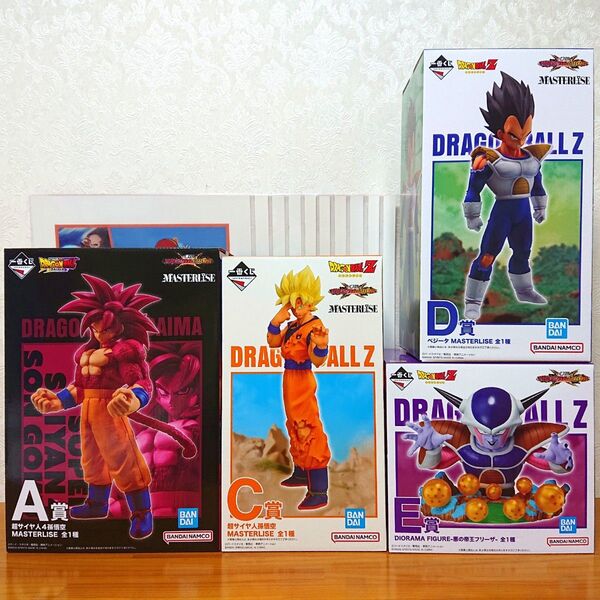 一番くじ ドラゴンボール VS オムニバス CROSS フィギュア A賞 C賞 D賞 E賞 I賞 クリアポスター 未開封 14点