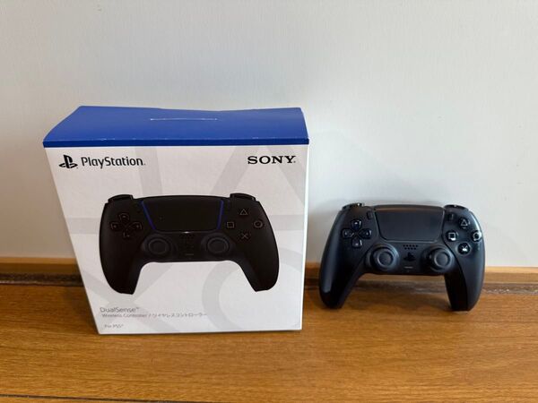 sony dualsense ブラック play station5用ワイヤレスコントローラー
