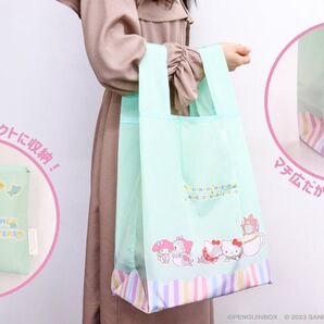 おでかけ子ザメ×サンリオキャラクターズ エコバッグ