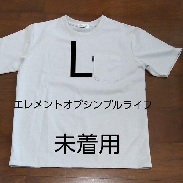 メンズ 半袖Tシャツ(L)エレメントオブシンプルライフ