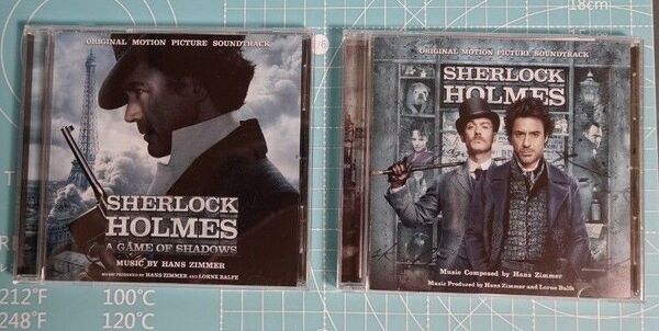 サウンドトラック CD シャーロック・ホームズ 2枚セット ハンス・ジマー