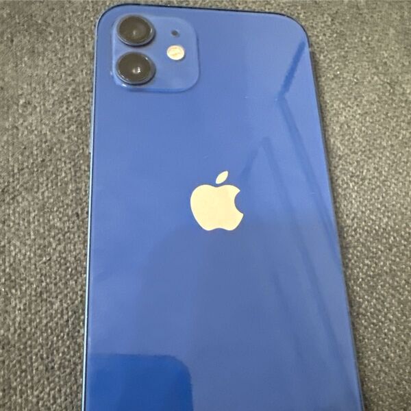 iPhone 12 ブルー 64GB本体バッテリー96%