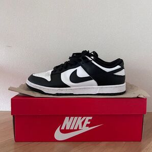 NIKE ダンクロー ブラックホワイト パンダ 27.5 NIKE ローカット ユニセックス スニーカー