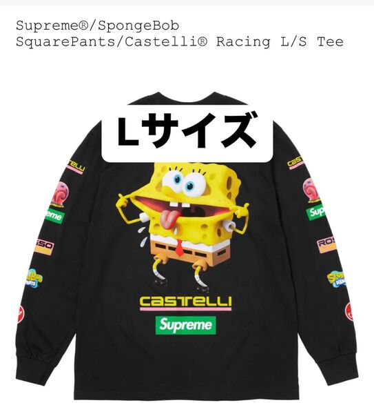 Supreme x SpongeBob Racing L/S Tee ロンT