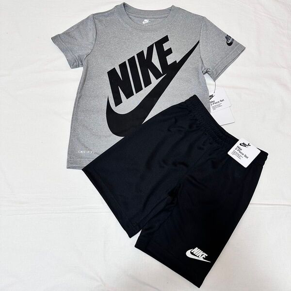 新品 115 NIKE ナイキ ドライフィット Tシャツ パンツ セットアップ 110〜116