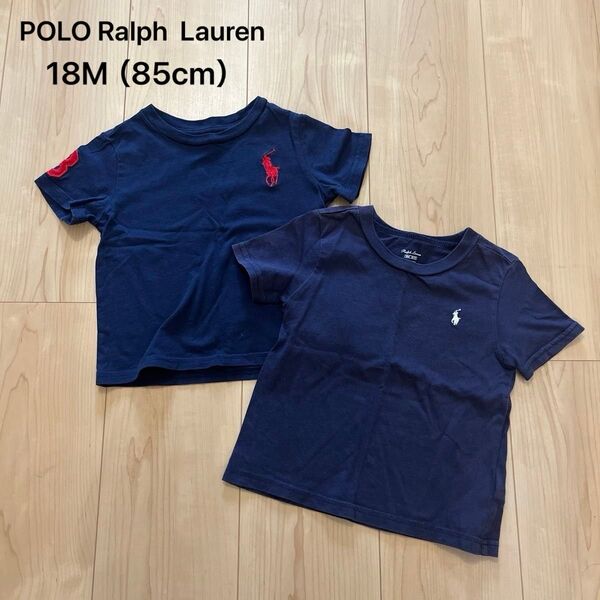 POLO RALPH LAUREN ラルフローレン 半袖 Tシャツ 半袖Tシャツ 2枚セット キッズ 子ども服 18M 85cm