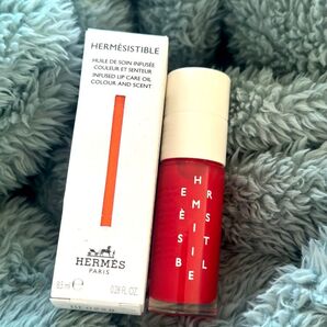 HERMES リップオイル エルメジスティブル04 ルージュアマレル 8,5ml