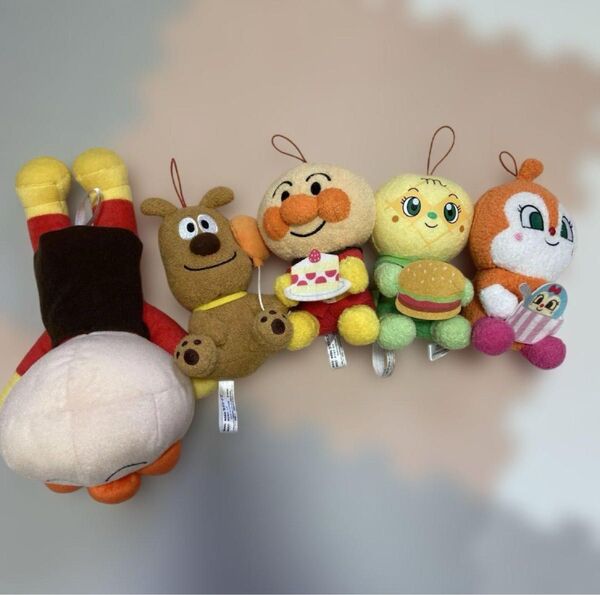 それいけ!アンパンマン ぬいぐるみ 5点 まとめ売り