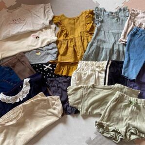 女の子 夏服 カジュアル 90サイズ まとめ売り 18点